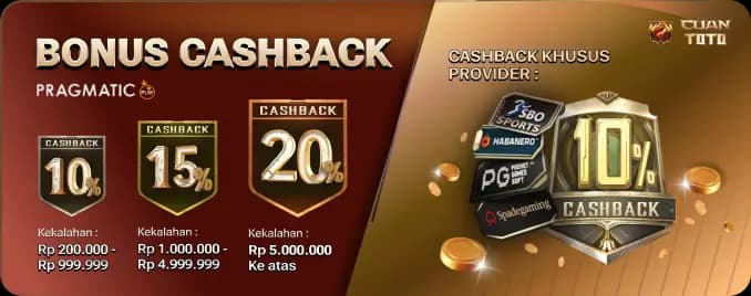 3# CASHBACK LIVEGAME